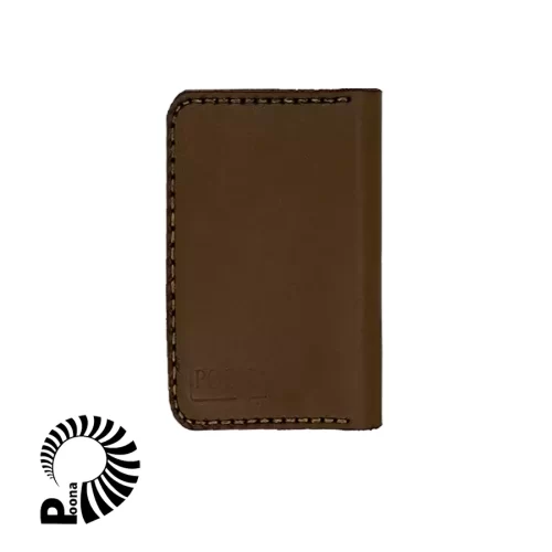 کیف کارت قهوه ای تیره