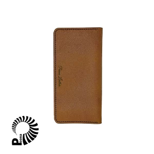 کیف پول چرم قهوه ای