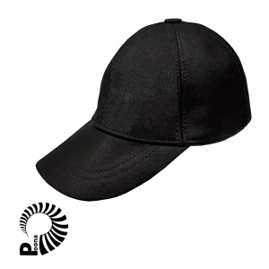 کلاه کپ چرم مشکی