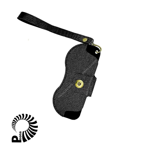 کیف عینک طرح کروکدیل مشکی