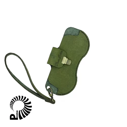 کیف عینک چرم طبیعی