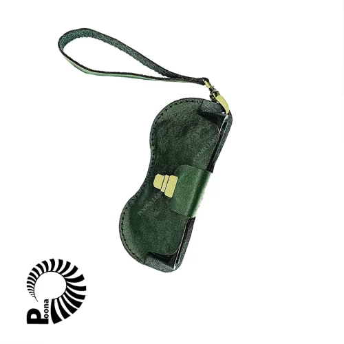 کیف عینک چرم کله غازی
