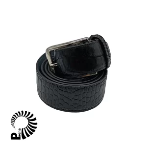 کمربند چرم طرح کروکدیل