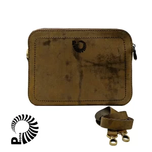 کیف دوشی چرم هاله