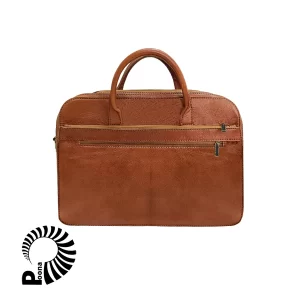 کیف چرم اداری نمای پشت