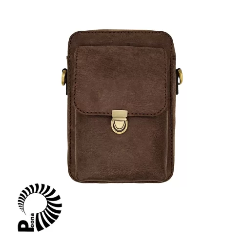 کیف چرم دوشی اسپورت آبان