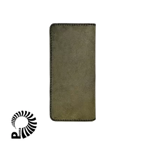 کیف پول چرم سبز