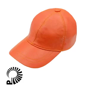 کلاه چرم نارنجی