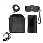 ست چرم زنانه طرح کروکدیل مناسب هدیه روز زن