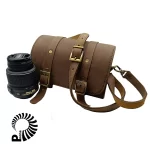کیف لنز دوربین چرم