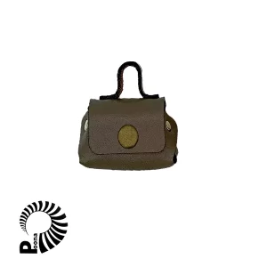 کیف هندزفری و جافلشی قهوه ای سوخته