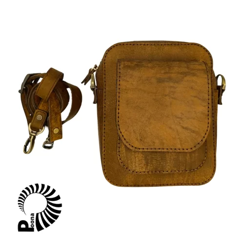 کیف اسپرت چرم کاوه